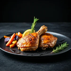 cuisson cuisse de poulet au four