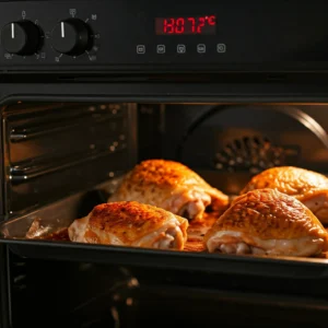 cuisson cuisse de poulet au four