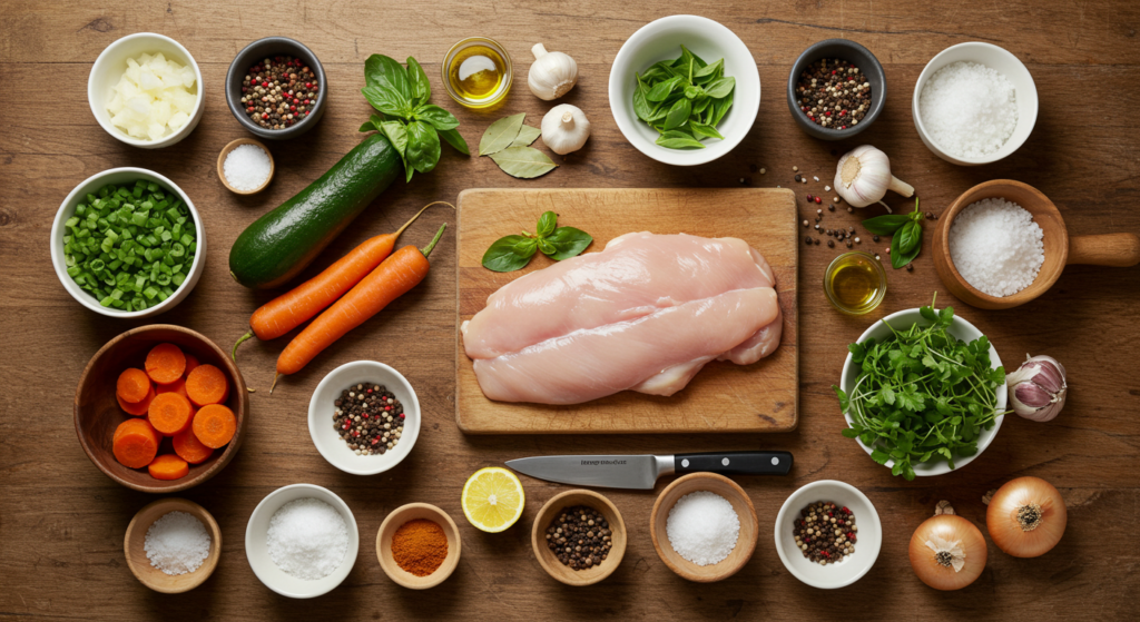 5 recettes avec du filet de poulet faciles et savoureuses 2 Recettes avec filet du poulet ingrédients