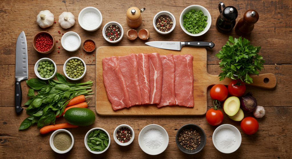 Viande pour buffet froid : 5 idées de boeuf savoureuses et élégantes 2 Viande pour buffet froid ingredients