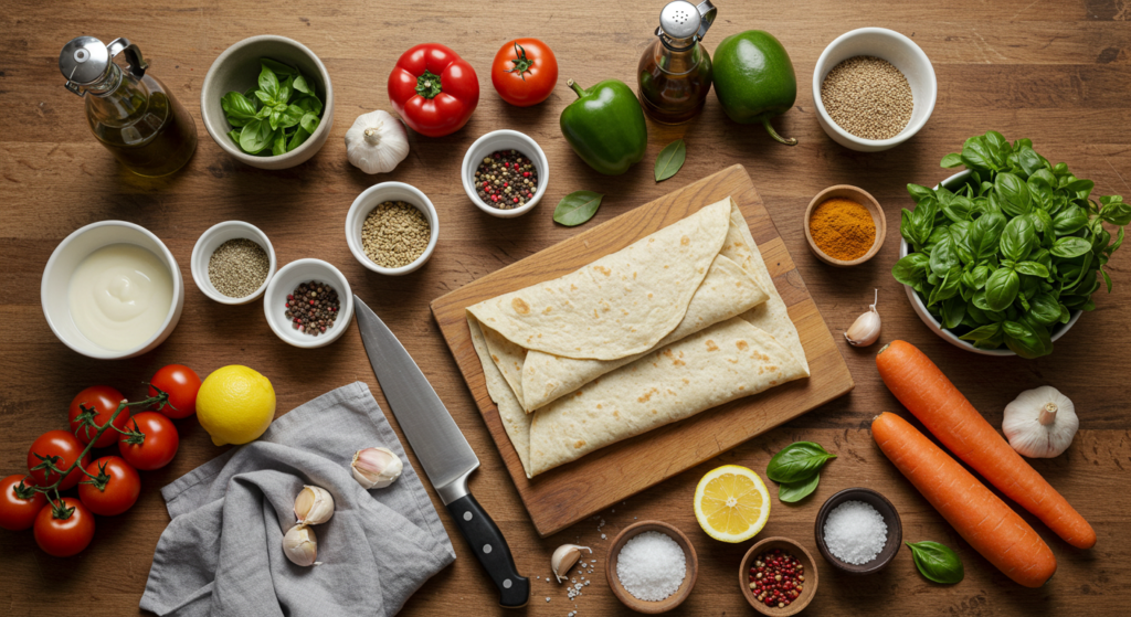 Wrap saumon : 5 recettes faciles et savoureuses à essayer 2 Wrap saumon ingrédients