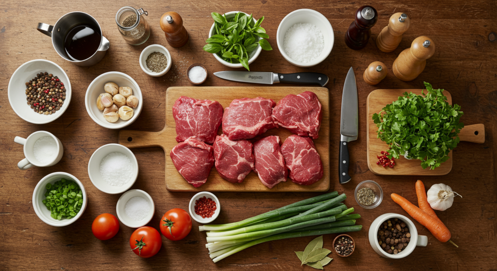 Boeuf oignons : 3 recettes faciles à essayer absolument 2 Boeuf oignans ingrédients